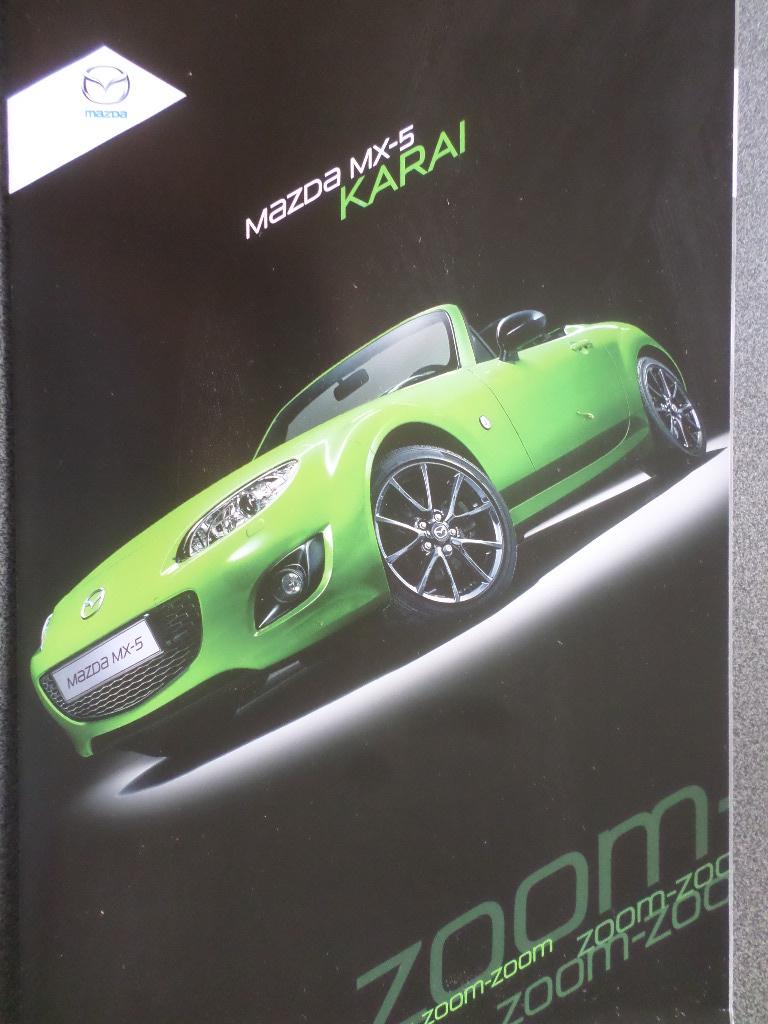 Brochure de la Mazda MX-5 NB Karaï, Livres, Autos | Brochures & Magazines, Mazda, Enlèvement ou Envoi