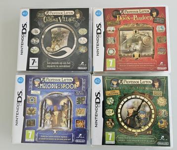 4 Nintendo DS games : Professor Layton