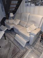 Lederen Zetel, Ophalen, Gebruikt, Driepersoons, Leer