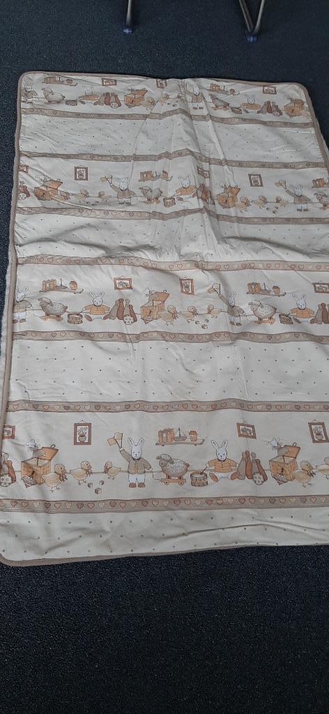 Echte wollen babysetje (bovendeken en onderdeken), Kinderen en Baby's, Dekens, Slaapzakjes en Inbakerproducten, Zo goed als nieuw