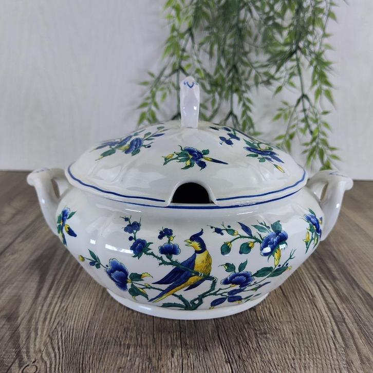 Villeroy & Boch Phoenix Blau Soepterrine / Dekschaal, Antiek en Kunst, Antiek | Servies los, Ophalen of Verzenden