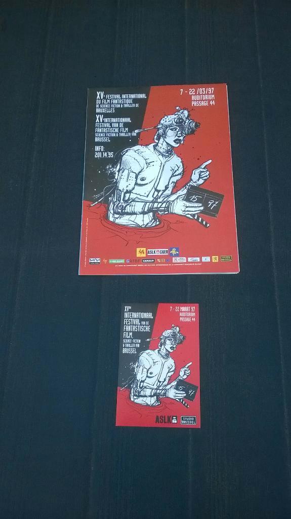 Strips: Programma 15de BIFFF filmfestival, Boeken, Stripverhalen, Gelezen, Meerdere stripboeken, Ophalen of Verzenden