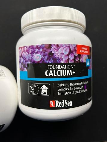 Zeeaquarium 2x Red Sea Foundation Calcium+ Powder  beschikbaar voor biedingen