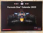 F1 kalender 2023 Red Bull Max Verstappen, Ophalen of Verzenden, Zo goed als nieuw, Formule 1