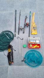 Lot vissersmateriaal / hengelsport, Watersport en Boten, Ophalen, Gebruikt, Complete set