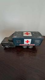 jouet ancien camion militaire ambulance, Ophalen of Verzenden