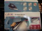 Calor Express Steam 2500w 160g/min strijkijzer in doos, Elektronische apparatuur, Strijkijzers en Strijkplanken, Ophalen of Verzenden