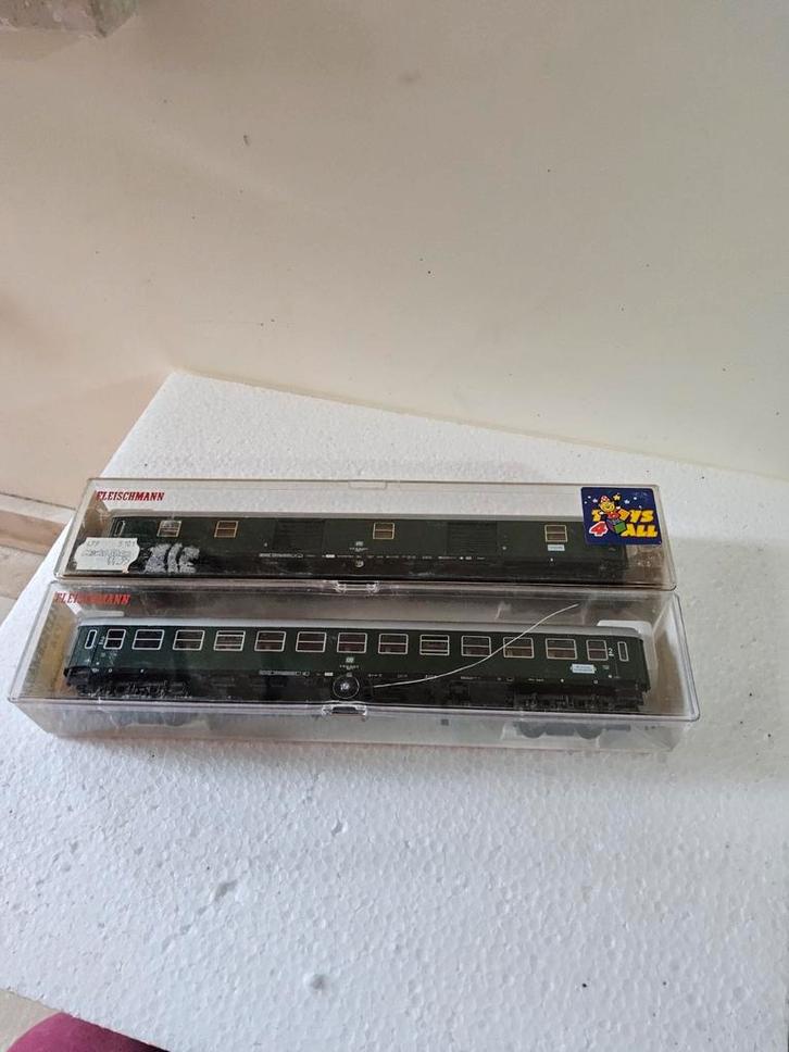 FLEISCHMANN rijtuigen DB, Hobby en Vrije tijd, Modeltreinen | H0, Zo goed als nieuw, Fleischmann, Ophalen of Verzenden