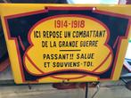 Emaille voor Militaria ! 1914 -1918, Ophalen
