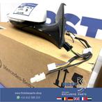 W223 S klasse S63 AMG VOL OPTIE SPIEGEL RECHTS ZWART Mercede, Auto-onderdelen, Spiegels, Gebruikt, -, Ophalen of Verzenden, -