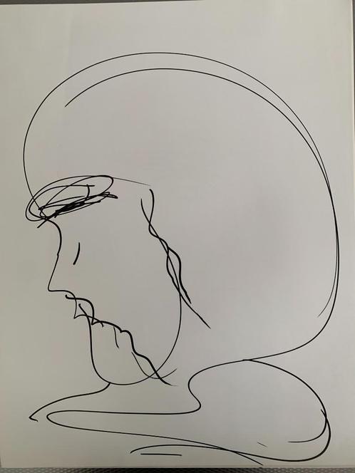 Jeanine Behaeghel - dubbelzijdige schetsen - 40€ per stuk, Antiek en Kunst, Kunst | Tekeningen en Fotografie, Ophalen of Verzenden