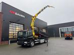 DAF CF 75.310 4x2 Kipper / Atlas 190.2E - A5 + Fly Jib, Winc, Achterwielaandrijving, Zwart, DAF, 228 kW