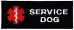 Service Dog stoffen opstrijk patch embleem, Collections, Autocollants, Envoi, Neuf