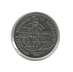 Cuba, 1 Peso 1990, Esperanto congress., Postzegels en Munten, Ophalen of Verzenden, Noord-Amerika, Losse munt