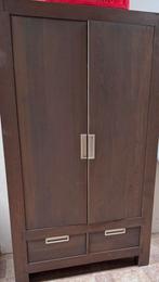 Wandkast massief, Huis en Inrichting, Kasten | Wandmeubels, Ophalen, Gebruikt, Eikenhout, Minder dan 150 cm