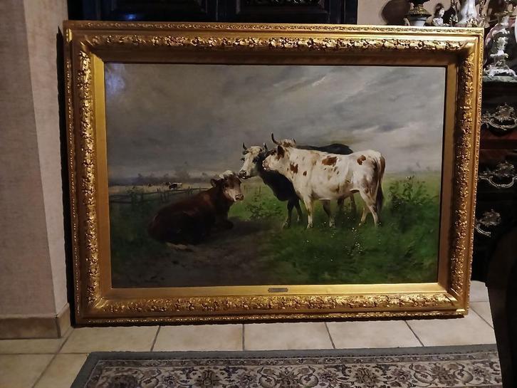 Schilderij Henry Schouten, Antiek en Kunst, Kunst | Schilderijen | Klassiek, Ophalen