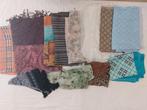 Lot van 12 sjaals, Kleding | Dames, ANDERE, Gedragen, Ophalen of Verzenden, Sjaal