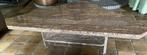 Vintage granieten salontafel, Comme neuf, 50 à 100 cm, Enlèvement, 150 à 200 cm