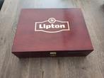 Luxe Lipton tea box ( goede staat ), Ophalen of Verzenden