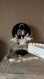 Zwarte zelfgemaakte kerst krans, Ophalen, Nieuw