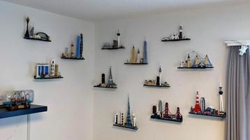 Lego Architecture muurhanger / muurbeugel