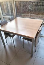 Keukentafel met 4 stoelen, Huis en Inrichting, Tafels | Eettafels, Ophalen
