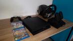 Ps4 1tb met stuurwiel, Ophalen, Zo goed als nieuw