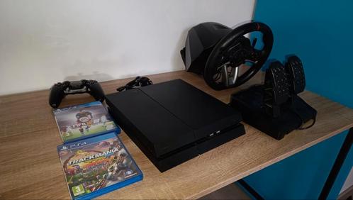Ps4 1tb met stuurwiel, Games en Spelcomputers, Spelcomputers | Sony PlayStation 4, Zo goed als nieuw, Ophalen