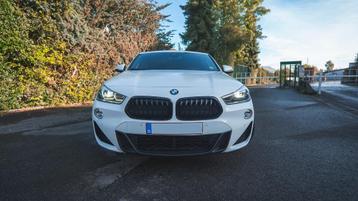 BMW X2 F39 PACK M-SPORT INT/EXT, Euro 6, Carnet d'entretien, Alcantara, Noir