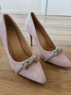 Roze glitter hakken met strass – nieuw & ongedragen, Nieuw, Ophalen of Verzenden, Schoenen met hoge hakken, Roze
