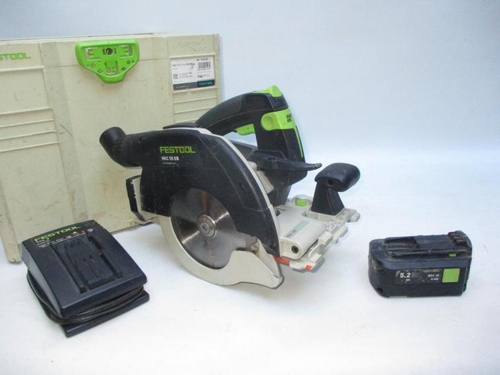 FESTOOL HKC 55 EB - Scie circulaire plongeante, Bricolage & Construction, Outillage | Outillage à main, Utilisé, Enlèvement ou Envoi