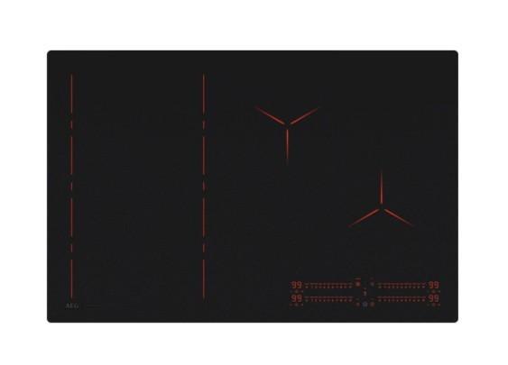 plaque induction 80 cm AEG Saphir mat neuve, Electroménager, Tables de cuisson, Neuf, Encastré, 4 zones de cuisson, Enlèvement
