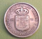 1956 5 francs Congo belge, Metaal, Ophalen, Losse munt