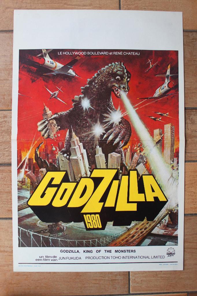 filmaffiche Godzilla Vs. Megalon filmposter, Collections, Posters & Affiches, Comme neuf, Cinéma et TV, A1 jusqu'à A3, Rectangulaire vertical