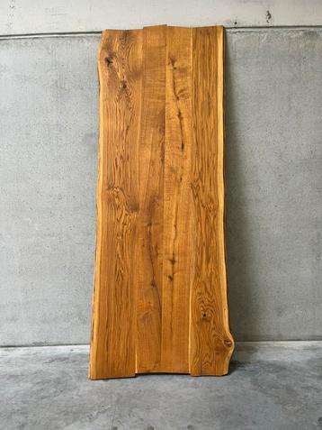 Massief eiken boomstamblad 270 x 100 x 4,5 beschikbaar voor biedingen
