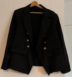 Zwarte blazer (Shein, maat XXL), Vêtements | Femmes, Vestes & Costumes, Comme neuf, Noir, Shein, Taille 46/48 (XL) ou plus grande