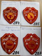Patchs originaux US MARINES CORPS WWII., Collections, Enlèvement ou Envoi, Armée de terre, Emblème ou Badge