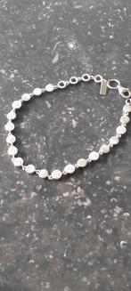 Armband met 8 moissanietsteentjes, Envoi, Utilisé, Blanc, Avec pierre précieuse