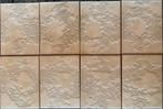 Lot de carrelages muraux, beige, motif en relief * env 19 m², Bricolage & Construction, Dalles & Carrelages, Comme neuf, Moins de 20 cm