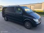 Mercedes Viano 3.0 V6 CDI Dubbele Cabine Automaat Lang, Auto's, Bestelwagens en Lichte vracht, Automaat, Gebruikt, Zwart, 2000 kg