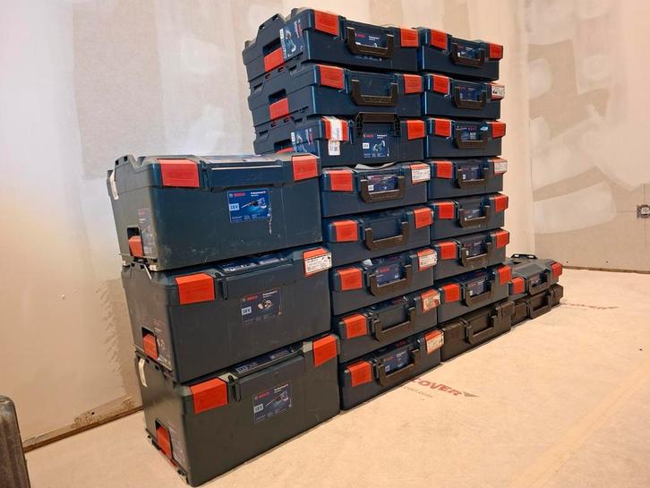 Bosch l-boxx systainers diverse maten, Bricolage & Construction, Boîtes à outils, Enlèvement