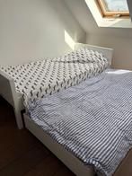 Eenpersoonsbed Bopita, Huis en Inrichting, Slaapkamer | Bedden, Ophalen, 90 cm, Eenpersoons, Wit