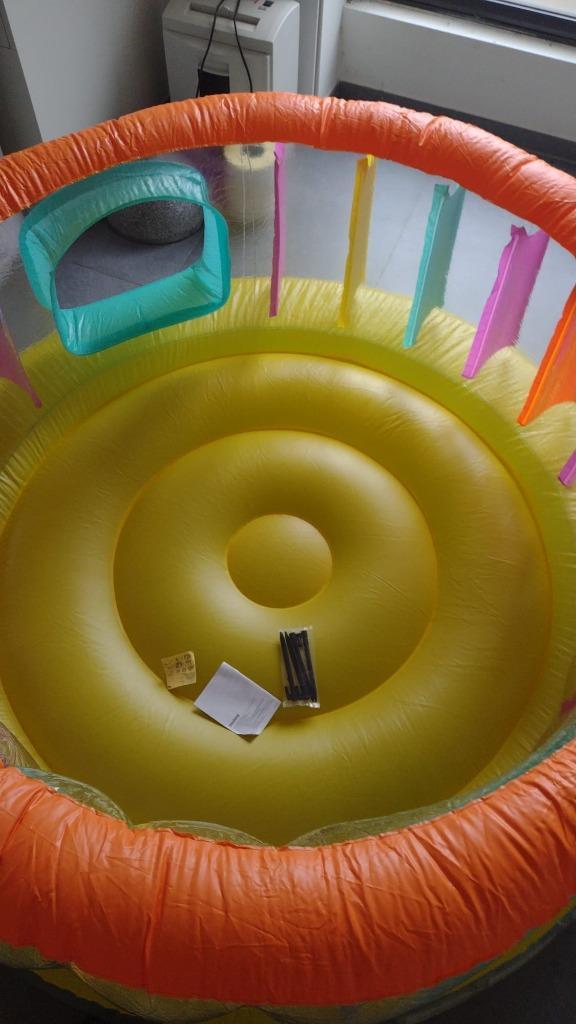 Springkasteel 'BounceJam Bouncer' - Ø 180 x 86 cm, Kinderen en Baby's, Speelgoed | Buiten | Springkussens, Nieuw, Ophalen
