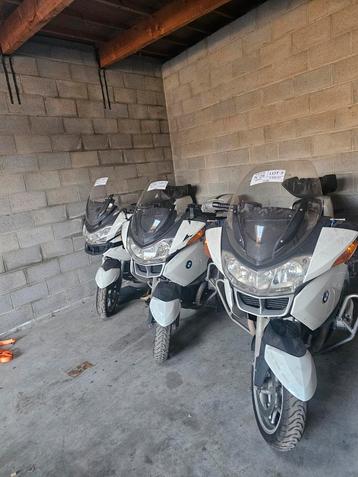 SET VAN 4 VINTAGE POLITIE BMW RT MOTORFIETSEN  beschikbaar voor biedingen