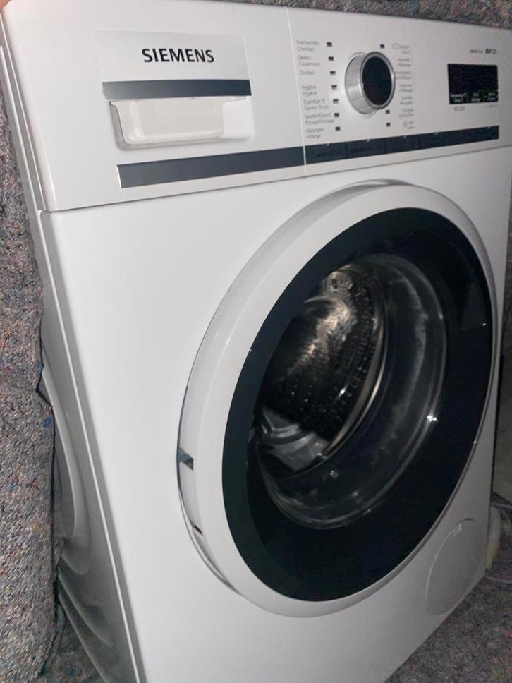 Te koop: Siemens iQ700 wasmachine – WM16W4S8FG, Electroménager, Lave-linge, Utilisé, Élévateur, 6 à 8 kg, 1600 tours ou plus, Classe énergétique A ou plus économe