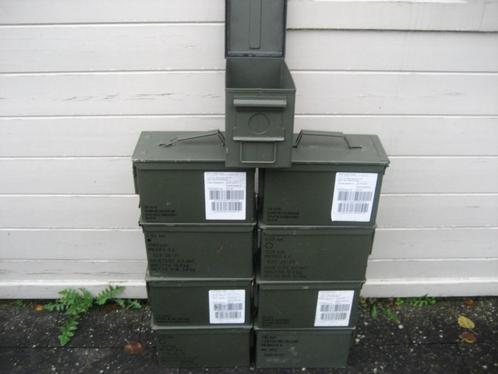 Caisses à munitions en fer .50, Collections, Objets militaires | Général, Armée de terre, Enlèvement ou Envoi