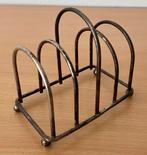 Présentoir toast en métal argenté., Antiek en Kunst