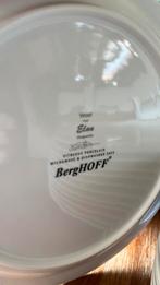 12 borden en 12 soepborden berghoff wit, Ophalen, Zo goed als nieuw, Porselein, Bord(en)