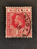 Nigeria 1921 - Koning George V - plaat I, Postzegels en Munten, Postzegels | Afrika, Ophalen of Verzenden, Nigeria, Gestempeld