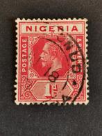Nigeria 1921 - Koning George V - plaat I, Postzegels en Munten, Postzegels | Afrika, Ophalen of Verzenden, Nigeria, Gestempeld
